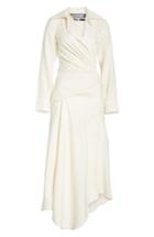 Women's Jacquemus Asymmetrical Shirtdress Us / 36 Fr - Ivory