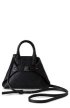 Akris Tasche Micro Leather Crossbody Bag - Black