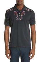 Men's Paul Smith Embroidered Polo - Blue