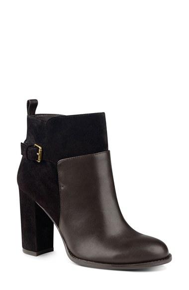 Women's Nine West 'quinah' Bootie M - Brown