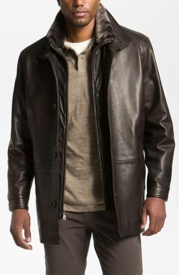 Men's Remy Leather Calfskin Leather Jacket