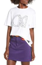 Women's Calvin Klein Jeans Easy Graphic Tee - White