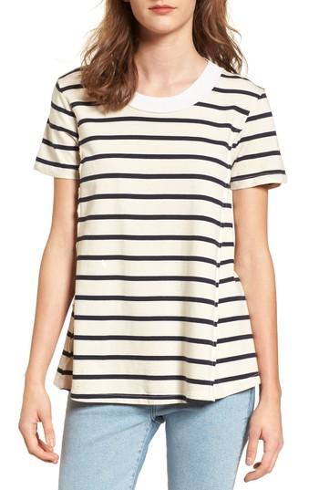 Women's Stateside Stripe Swing Tee - Ivory