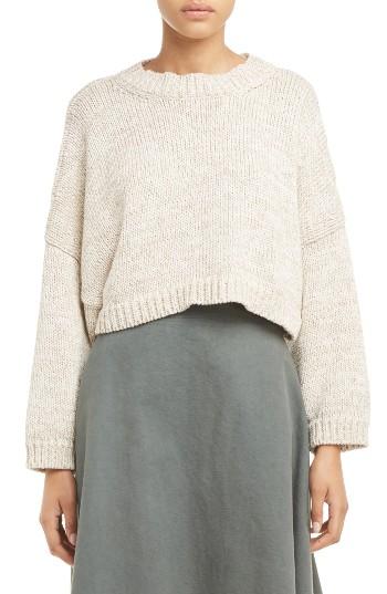 Women's J.w.anderson Tie Back Crop Sweater