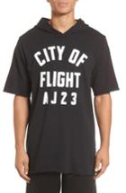 Men's Nike Jordan Sportswear City Of Flight Hooded T-shirt - Black