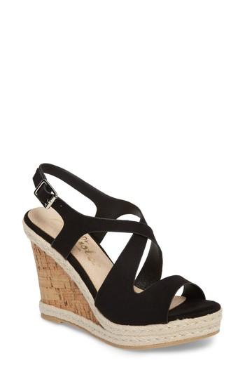 Women's Callisto Brielle Wedge Sandal .5 M - Brown