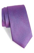 Men's Calibrate Blue Wrap Silk Tie, Size - Blue