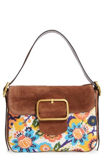 Tory Burch Sawyer Needlepoint Shoulder Bag -