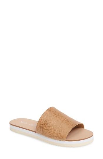 Women's Splendid Jazz Slide Sandal .5 M - Beige