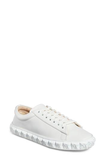 Women's Stuart Weitzman Coverstory Sneaker M - Ivory