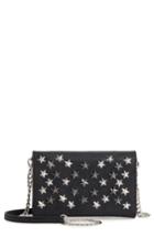 Women's Chelsea28 Alexa Stars Faux Leather Wallet On A Chain - Black