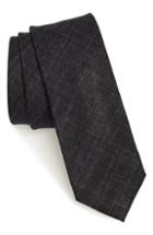 Men's Nordstrom Men's Shop Glencoe Tie, Size - Grey