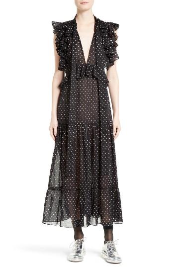 Women's Robert Rodriguez Polka Dot Maxi Dress