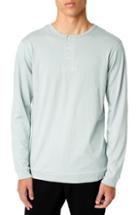 Men's 7 Diamonds Iron Sky Henley, Size - Grey
