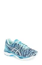 Women's Asics 'gel-cumulus 18' Running Shoe .5 B - Blue/green