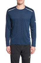 Men's Nike Tailwind Long Sleeve Running T-shirt - Blue