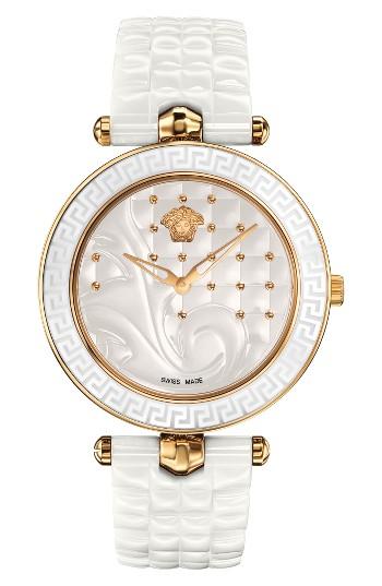 Women's Versace Vanitas Ceramic Bracelet Watch, 40mm