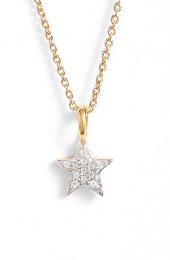 Women's Missoma Pave Star Pendant Necklace