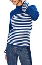 Women's Boden Stripe Sweater - Blue