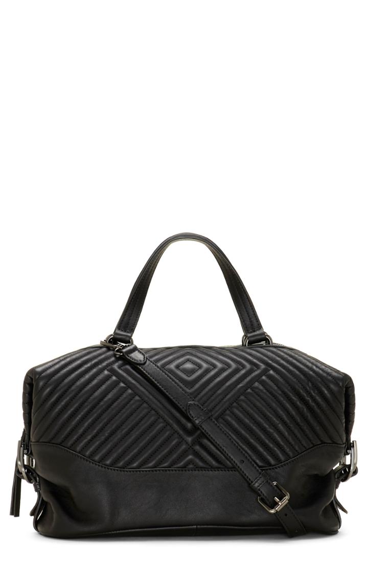 Vince Camuto Tave Quilted Leather Satchel -