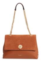 Ted Baker London Sophina Suede Shoulder Bag - Brown
