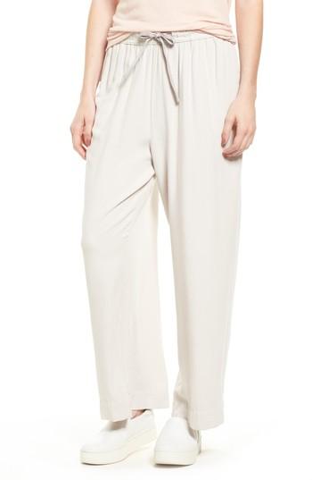 Women's James Perse Wide Leg Pants - White