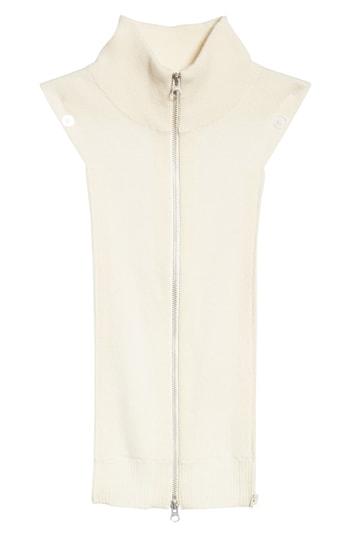 Women's Veronica Beard Uptown Cashmere Dickey, Size - Grey