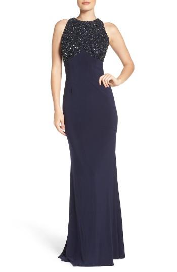 Women's Aidan By Aidan Mattox Jersey Gown