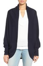 Women's Nordstrom Knit Cocoon Cardigan, Size - Blue
