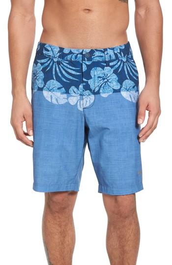 Men's Tommy Bahama Cayman Waterline Hybrid Shorts - Blue