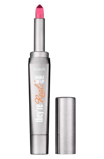 Benefit They're Real! Double The Lip Lipstick & Liner In One .05 Oz - Pink Thrills