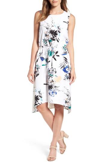 Women's Halogen Stretch Knit Midi Dress - Ivory