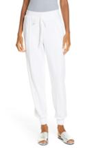 Women's Clu Sequin Cotton Blend Jogger Pants - White
