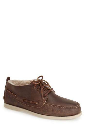 Men's Sperry 'authentic Original Winter' Genuine Shearling Lined Chukka Boot