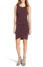 Women's Leith Ruched Body-con Tank Dress, Size - Burgundy