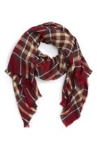 Women's Sole Society Plaid Blanket Scarf