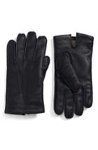 Men's Hickey Freeman Deerskin Leather Gloves - Blue