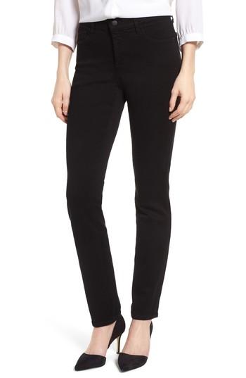 Women's Nydj Alina Stretch Skinny Jeans - Black