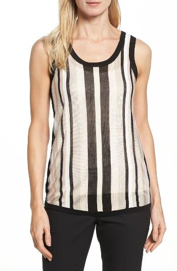 Women's Anne Klein Stripe Sweater Tank