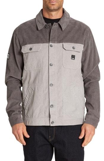 Men's Billabong The Cord Jacket - Grey