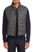 Men's Moorer Oliver L Wool & Cashmere Flannel Waterproof Vest