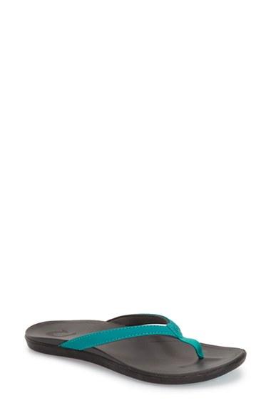 Women's Olukai 'ho Opio' Flip Flop M - Blue