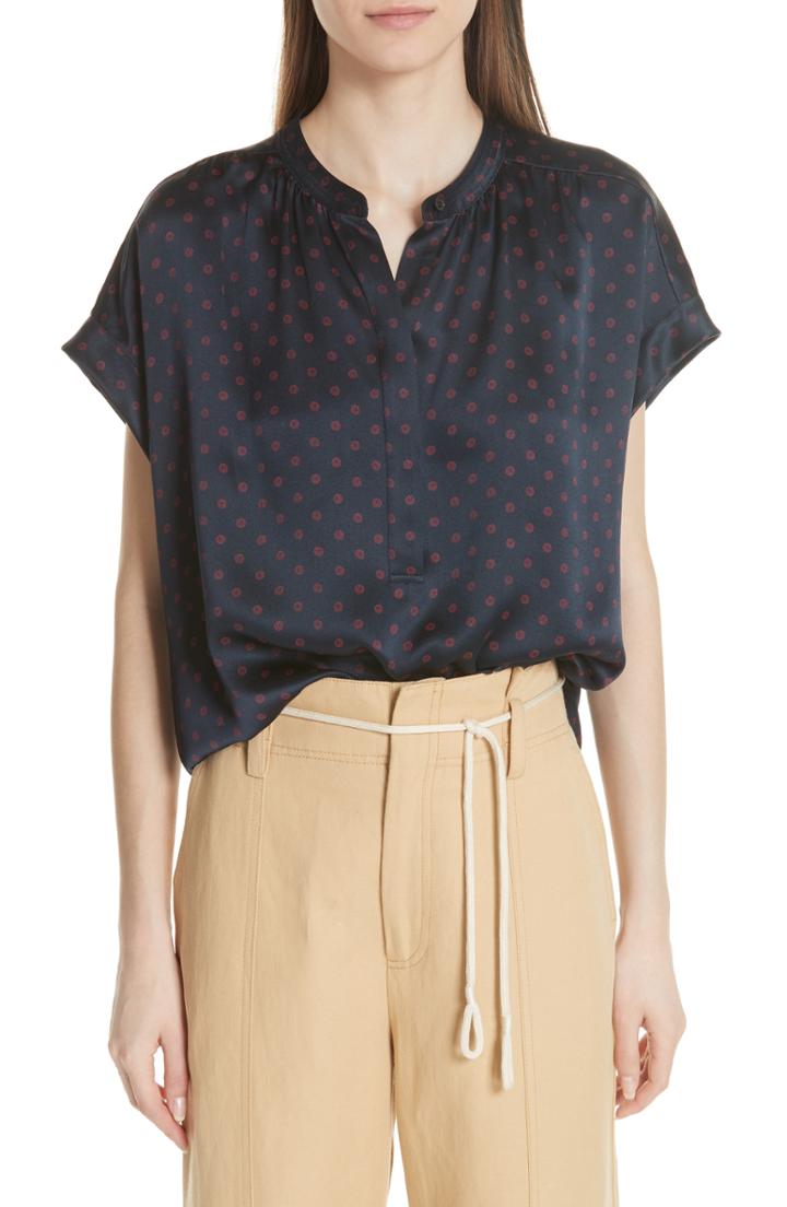 Women's Karen Kane Mixed Stripe Top