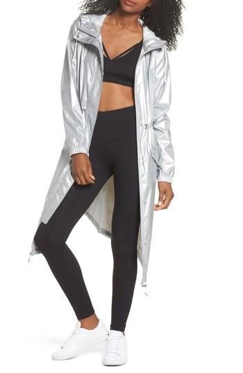 Women's Zella Cinch Me Parka - Metallic