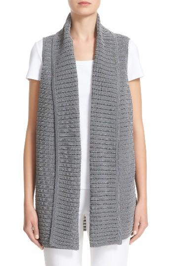 Women's Lafayette 148 New York Mixed Stitch Sweater Vest