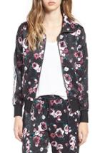 Women's Fire Floral Print Track Jacket