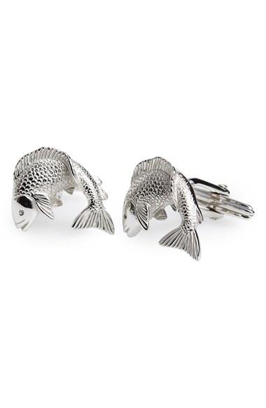 Men's Lanvin Fish Cuff Links