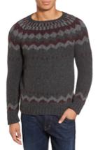 Men's Eleventy Intarsia Cashmere Sweater