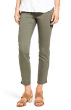 Women's Nydj Millie Pull-on Stretch Ankle Jeans - Green