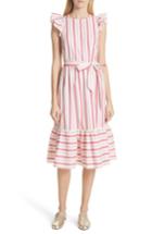 Women's Kate Spade New York Stripe Poplin Midi Dress - Pink